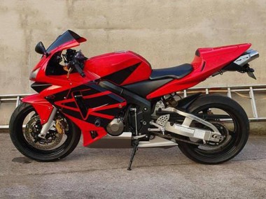 Best 1991-1994 Honda CBR600 F2 Motorcycle Fairings - Red Matte Black