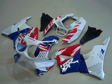 Best 1992-1993 Honda CBR900RR 893 Motorcycle Fairings - White Red Blue