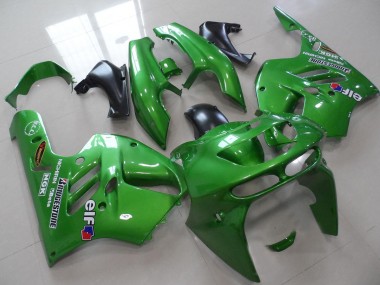 Best 1994-1997 Kawasaki ZX9R Motorcycle Fairings - Green