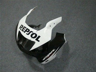 Best 1997-1998 Honda CBR600 F3 Motorcycle Fairings - White Glossy Black Repsol