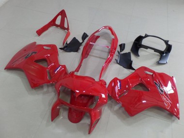 Best 1998-2001 Honda VFR 800 Motorcycle Fairing - Red
