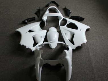 Best 2000-2002 Kawasaki ZX6R Motorcycle Fairings - Unpainted