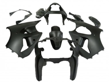 Best 2000-2002 Kawasaki ZX6R Motorcycle Fairings - Matte Black