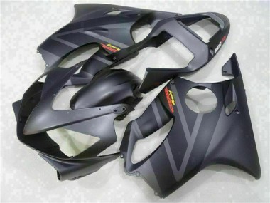 Best 2001-2003 Honda CBR600 F4i Motorcycle Fairing - Matte Black Grey