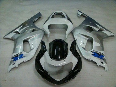 Best 2001-2003 Suzuki GSXR 600/750 Motorcycle Fairings - Yellow Glossy Black