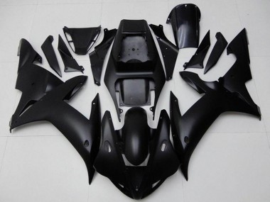 Best 2002-2003 Yamaha YZF R1 Motorcycle Fairings - Matte Black