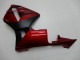 2003-2004 Honda CBR600RR Motorcycle Fairings - Red Matte Black Stripe