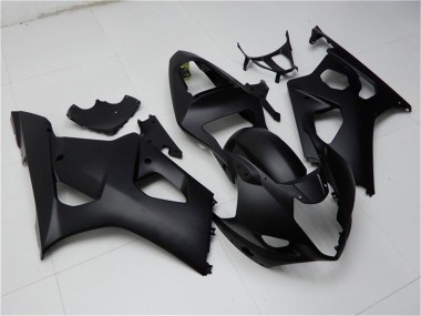 Best 2003-2004 Suzuki GSXR 1000 Motorcycle Fairing - Matte Black