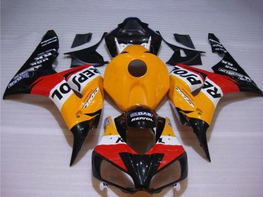 Best 2004-2005 Honda CBR1000RR Bike Fairings - Orange White Red Glossy Black Repsol