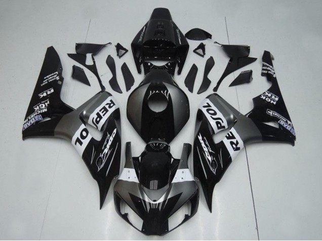 2004-2005 Honda CBR1000RR Motorcycle Fairings - Grey White Glossy Black Repsol