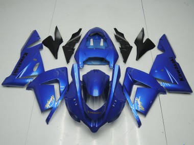 Best 2004-2005 Kawasaki ZX10R Motorcycle Fairings - Blue