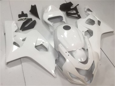 Best 2004-2005 Suzuki GSXR 600/750 Motorcycle Fairings - Glossy White
