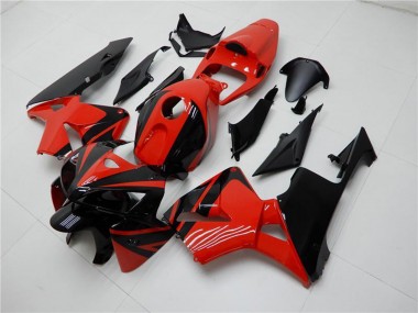 Best 2005-2006 Honda CBR600RR Abs Fairings - Red Black