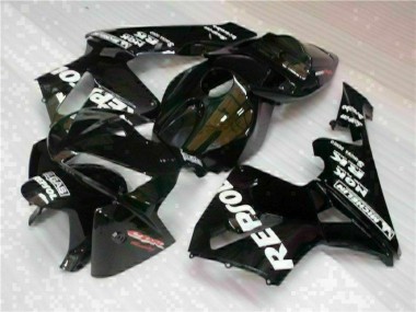 Best 2005-2006 Honda CBR600RR Motorcycle Fairings - Black Repsol