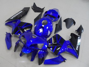 Best 2005-2006 Honda CBR600RR Motorcycle Fairing Kits - Blue Black