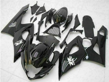 Best 2005-2006 Suzuki GSXR 1000 Motorcycle Fairing - Glossy Black