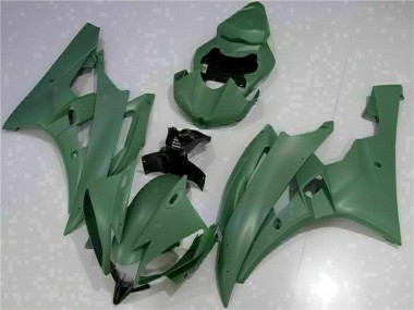 Best 2006-2007 Yamaha YZF R6 Motorcycle Fairing - Army Green