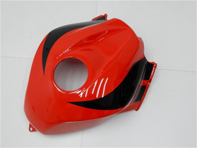 2007-2008 Honda CBR600RR Bike Fairings - Red Matte Black