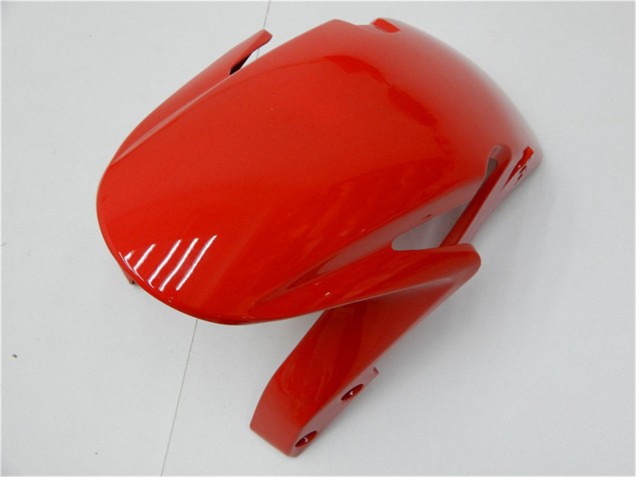 2007-2008 Honda CBR600RR Bike Fairings - Red Matte Black