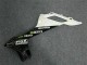 2007-2008 Kawasaki ZX6R Motorcycle Fairings - Black White Elf