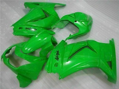 Best 2008-2012 Kawasaki EX250 Motorcycle Fairings - Green
