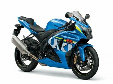 Best 2009-2016 Suzuki GSXR 1000 Motorcycle Fairing Kits - Blue Green White