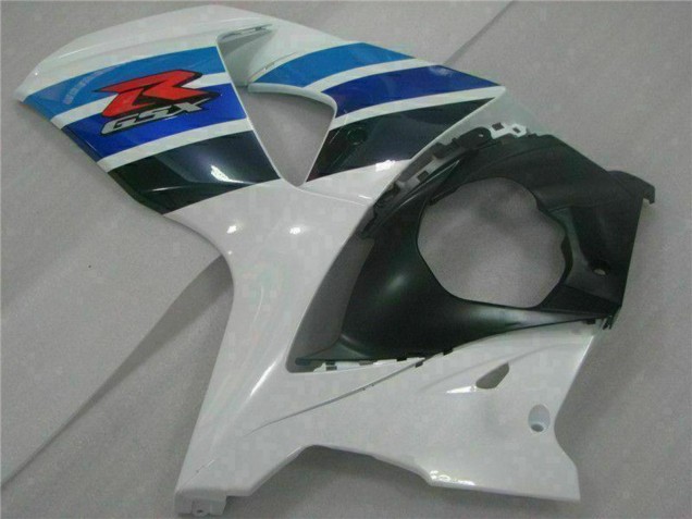 2009-2016 Suzuki GSXR 1000 Full Motorcycle Fairings - White Blue Black