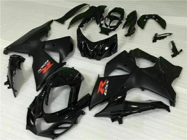 Best 2009-2016 Suzuki GSXR 1000 Motorcycle Fairing - Glossy Black Matte Black