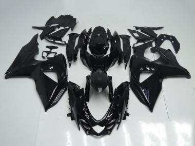 Best 2009-2016 Suzuki GSXR 1000 Motorcycle Fairing Kits - Glossy Black