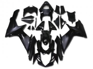 Best 2011-2024 Suzuki GSXR 600/750 Motorcycle Fairings - Glossy Black Matte Black