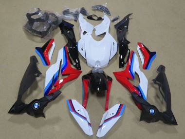 Best 2017-2018 BMW S1000R Motorcycle Fairings - White Blue Red Black
