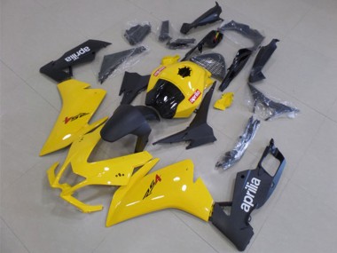 Best 2012-2018 Aprilia RS4 50 125 Motorcycle Fairing - Yellow Matte Black