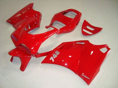 Best 1993-2005 Ducati 748 Motorcycle Fairings - Red