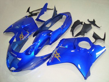 Best 1996-2007 Honda CBR1100XX Blackbird Motorcycle Fairing - Blue