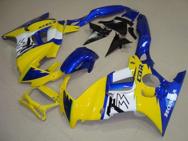 Best 1995-1996 Honda CBR600 F3 Motorcycle Fairings - Blue White Yellow