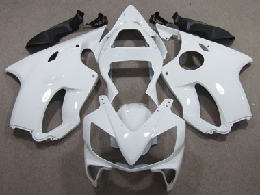 Best 2001-2003 Honda CBR600 F4i Motorcycle Fairings - White