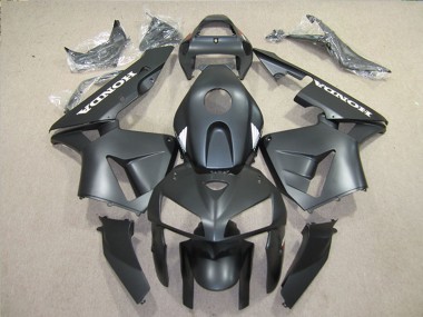 Best 2005-2006 Honda CBR600RR Motorcycle Fairings Kits - Matte Black