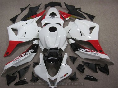Best 2009-2012 Honda CBR600RR Motorcycle Fairings - White Red Glossy Black Mugen