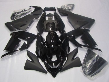 Best 2004-2005 Kawasaki ZX10R Motorcycle Fairing - Glossy Black Matte Black