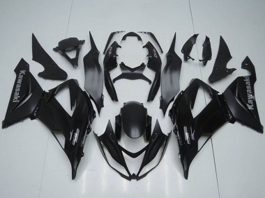 Best 2013-2018 Kawasaki ZX6R Bike Fairings - Matte Black