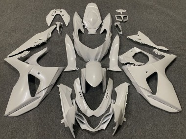 Best 2009-2016 Suzuki GSXR 1000 Motorcycle Fairing - Glossy White
