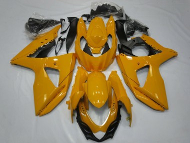 Best 2009-2016 Suzuki GSXR 1000 Motorcycle Fairings - Yellow