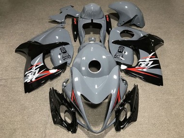 Best 2008-2020 Suzuki GSXR 1300 Motorcycle Fairings - Nardo Grey Red Black