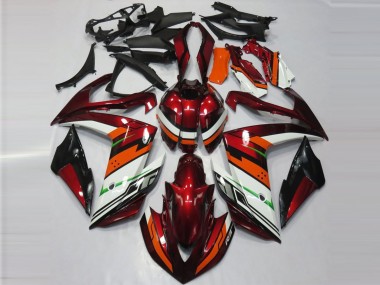 Best 2015-2018 Yamaha R3 Motorcycle Fairings - White Red Orange Green Black