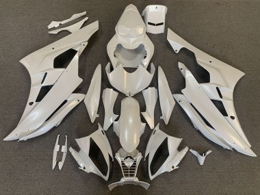 Best 2006-2007 Yamaha R6 Motorcycle Fairings - Pearl White