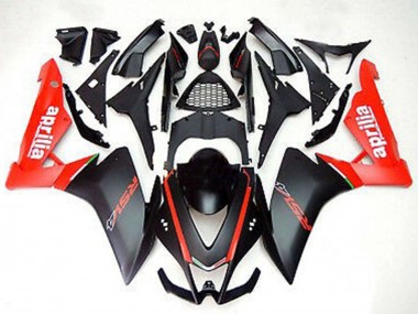 Best 2012-2018 Aprilia RS4 125 Motorcycle Fairings - Red Matte Black