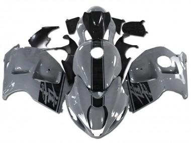 Best 1996-2007 Suzuki GSXR 1300 Hayabusa Motorcycle Fairings - Nardo Grey Black