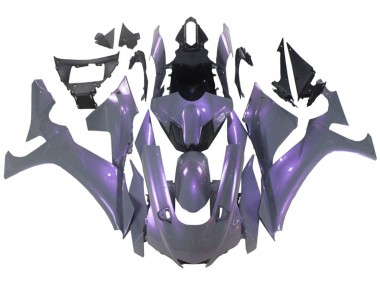 Best 2020-2025 Yamaha YZF 1000 R1 Motorcycle Fairings - Chameleon Grey Dazz Pearl Purple