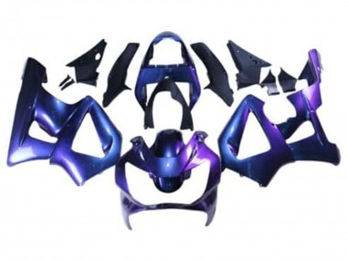 Best 2000-2001 Honda CBR900RR 929 Motorcycle Fairings - Chameleon Blue Purple