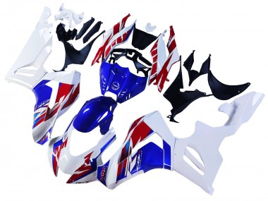 Best 2020-2023 Honda CBR1000RR-R Motorcycle Fairings - White Red Blue
